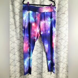 Galaxy Soft & Smooth Active Leggings Size 3x